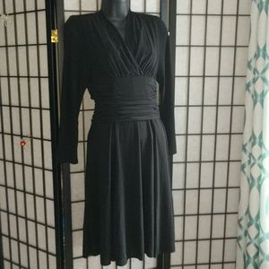 Vintage Liz Claiborne Petite Black Dress